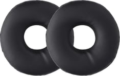 2X Coussinet Compatible avec Logitech H390 / H600 Coussinet - Coussinets en Mousse pour Casque Audio - Noir