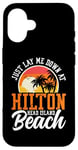 iPhone 16 Beach Vacation Palm Trees Summer Hilton Head Island Case