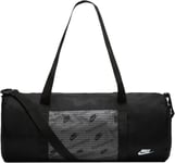 Nike Urheilukassi NK Heritage Duffle - Prm Mtrl Black