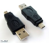 Adaptateur USB 2.0 Male vers Mini USB Male / USB Male Adapter to Male Mini USB