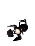 Studio Væg/Bord, Sort Home Lighting Lamps Ceiling Lamps Spotlights Black Halo Design