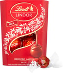 Lindt Lindor Milk Chocolate Truffles Box Small Chocolate Truffles with filling