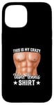 Coque pour iPhone 15 C'est mon t-shirt de tennis de table fou Ping Pong Player