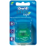 6 Pack x Oral B Satin Tape Dental Floss - Mint Flavour - Genuine Oral B Products