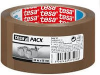 Tesa Packing Tape Standard 66M X 48Mm Bronze