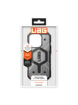 UAG Rugged Case for Apple iPhone 15 Pro [6.1-inch] - Pathfinder Clear Ash - baksidedeksel for mobiltelefon