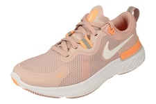 Nike React Miler Womens Orange Trainers - Size UK 4