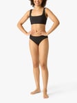 Modibodi Light Moderate Period Bikini Swim Briefs, Black