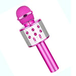 Cadeau Fille 4-12 Ans, Microphone Bluetooth Micro Enfant Cadeau pour Fille Jouet Enfant 3-14 Ans Garcon Fille Cadeau Enfant 4-12 Ans Microphone Karaoké Cadeaux de Noël Enfants 2024