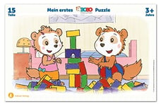 Bobo Puzzle avec Cadre de 15 pièces à partir de 3 Ans