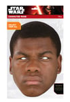 Finn Official Star Wars The Force Awakens Single 2D Card Party Face Mask boyega