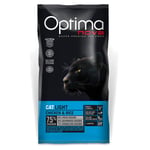 Ekonomipack: Visán Optima kattfoder - Light (2 x 8 kg)