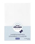 Julius Zöllner 8390347100 Drap-housse en jersey pour matelas de parc - Blanc - 68x90 à 100x100 cm