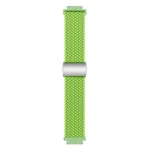 Flätat magnetiskt klockarmband Garmin VivoActive 4S - Lime