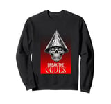 Break The Codes Pro Conspiracy Theories Tin Foil Hat Sweatshirt