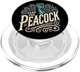 Fear The PEACOCK Shirt PEACOCKS PopSockets PopGrip for MagSafe