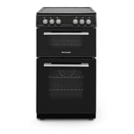 Montpellier MDOC50FK - Black 4 Zone Electric Cooker - A Rated