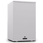 Refrigerator 68 L Mini Fridge Glass Door Drinks Fridge Small Skincare White