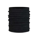 Buff Merino Fleece Neck Warmer Black