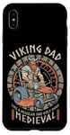 iPhone XS Max Funny Viking Dad Medieval Lawn Mower Lawnmower Father Figure Case