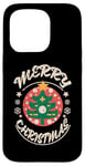 Coque pour iPhone 15 Pro Merry X-Mas Pull de Noël moche Père Noël