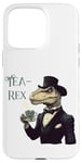 Coque pour iPhone 15 Pro Max Tea-Rex Meme Funny T Rex avec tasse