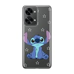 ERT GROUP mobile phone case for Oneplus NORD 2T 5G original and officially Licensed Disney pattern Stitch 006 optimally adapted to the shape of the mobile phone, partially transparent