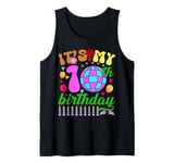 In My 10th Birthday Era Ten Bday 10 Year Old Birthday Girl Tank Top