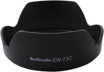 Bestofferbuy EW-73C Lens Hood for Canon EF-S 10-18Mm F/4.5-5.6 IS STM Lens