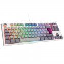 Ducky One 3 Mist Grey Tkl Gaming Tastatur, Rgb Led - Mx-red