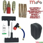 EMERGENCY MOTORBIKE CAR VAN TRUCK AGRI TIRE PUNCTURE REPAIR KIT FLAT TYRE TOOLS