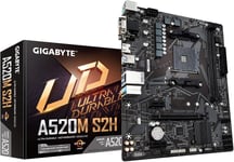 A520M S2H (Amd Ryzen Am4/Microatx/4+3 Phases Digital Pwm Gaming Gbe Lan/Nvme Pcie 3.0 X 4 M.2/3 Interfaces/Q-Flash Plus/Rgb Fusion 2.0/Carte Mère)