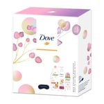 Dove - Coffret Douceur - Gel Douche Nutrition Intense, Lait De Corps Douceur & Déodorant + Masque De Nuit Offert