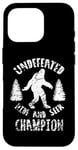 Coque pour iPhone 16 Pro Bigfoot Invaincu Hide And Seek Champion