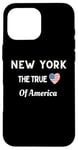 iPhone 16 Pro Max Patriotic Love New York USA The True Heart Of America Case