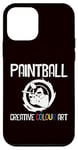 Coque pour iPhone 12 mini Paintball Creative Color Art