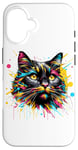 iPhone 16 Splash Art York Chocolate Cat Case