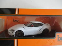 MINIATURE 1/43  TOYOTA SUPRA 2020  IXO CLC 509N BLANCHE