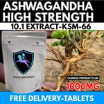 Ashwagandha Root 180 Tablets High Strength 1000mg Stress Relief Energy Boost