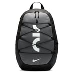 Nike Air 21L Unisex Sports Backpack Grey Black Casual School Bag DV6246 010