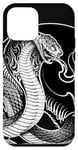 Coque pour iPhone 12 mini Cobra Snake x King Cobra Serpent