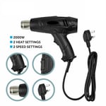 2KW Professional Hot Air Gun Heat Gun Variable Temperature Control Paint Remover