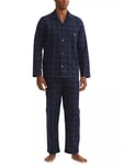 Polo Ralph Lauren Plaid Flannel Pyjama Set, Window Pane Plaid