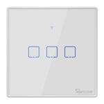 Sonoff Touch light switch WiFi+ RF 433 T2 EU TX 3-gang (019578)