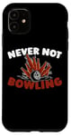 Coque pour iPhone 11 Jeu De Bowling Boule - Joueur Quilles Bowling