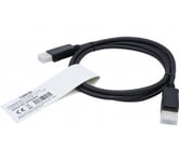 EXC 128035 DisplayPort-kabel 1 m Sort