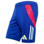 Spania Treningsshorts Tiro 24 EURO 2024 - Blå/Turkis - adidas, størrelse 3XL