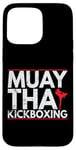 Coque pour iPhone 15 Pro Max Kickboxing Muay Thai Précision et Endurance