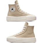 Converse Chuck Taylor All Star Cruise Hi Sneakers Women's Skate Shoes Beige UK 5