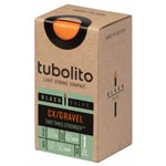 Tubolito Tubo CX/Gravel Bike Inner Tube - Black / 700c x 32-50mm / 60mm Presta